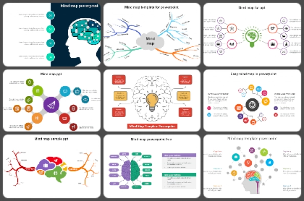 Mind Map Powerpoint Templates